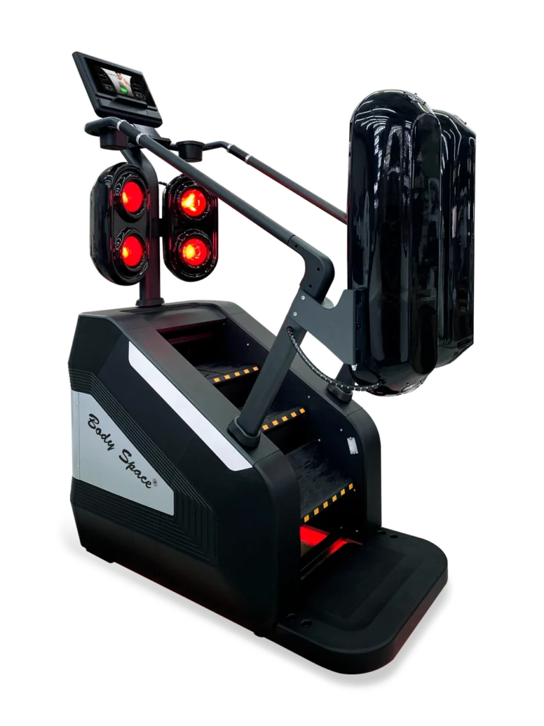 Infrared stair climber innovative fitness machine for body shaping and fat burning