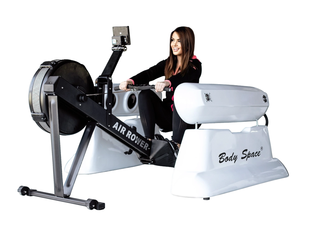 InfraRed Rower by Body Space® – rowing machine with infrared and red light therapy