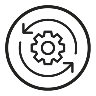 body-space-technology-vacutherm-vacuum-infrared-biohack-rlt-red-light-therapy Icon representing automatic system update or optimization process